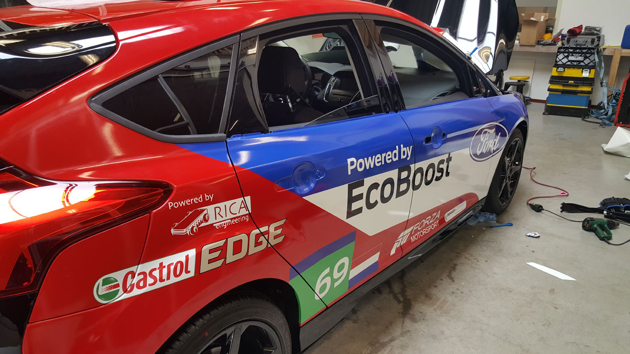 belettering ford le mans dekker autogroep